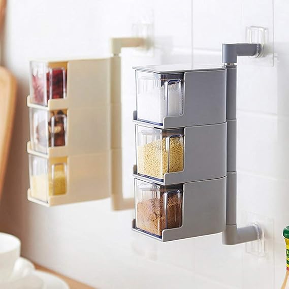 03 Tiers Kitchen Spices Organizer