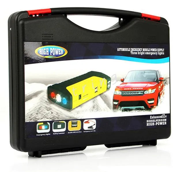 TQ 50800mAh Car Essentials Kit with Charger, Booster & LED Torch