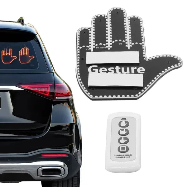 Car LED Fingers Gesture Light with Remote