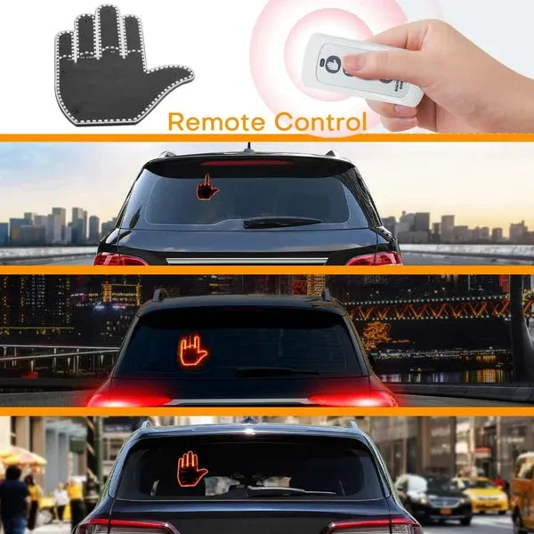 Car LED Fingers Gesture Light with Remote