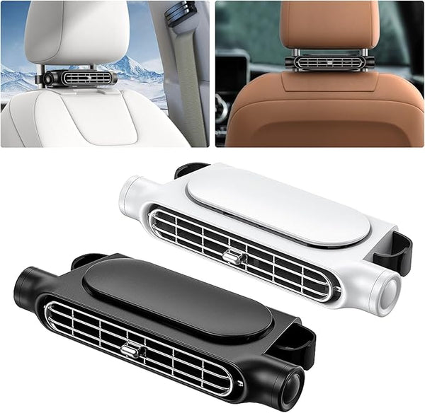 Car Headrest Portable Cooling Seat Fan