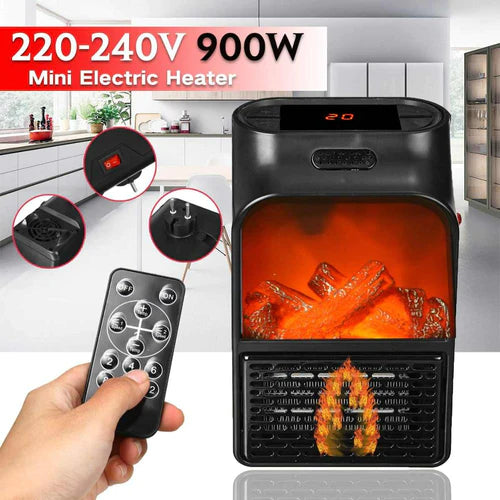 PORTABLE ELECTRIC FLAME HEATER