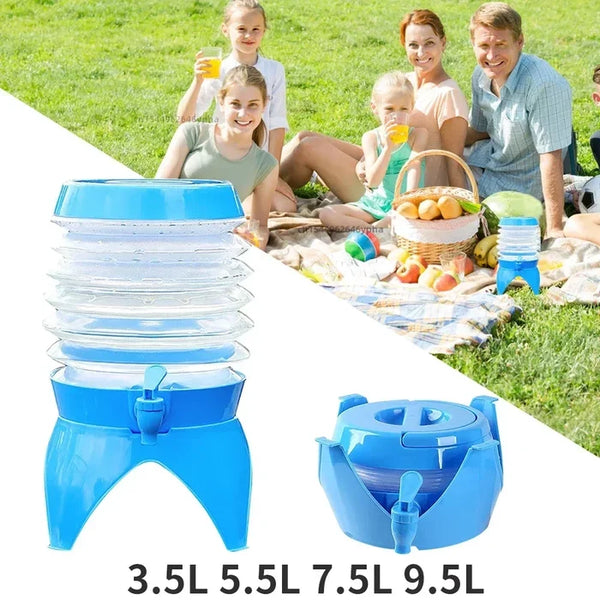 Outdoor Folding collapsible Water Bucket