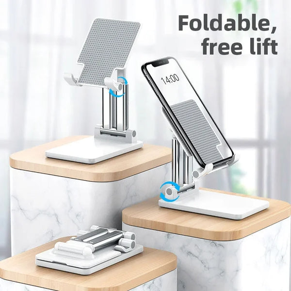Foldable Aluminum Desktop Phone Stand Holder