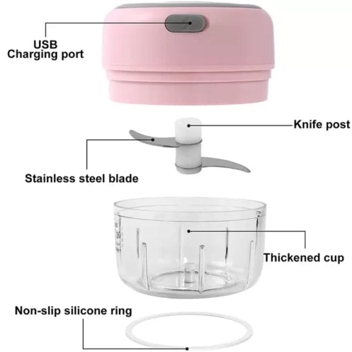 Mini Stainless Electric Kitchen Chopper