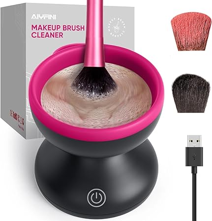 Automatic Cosmetic Paint Brush Cleaner Spinner