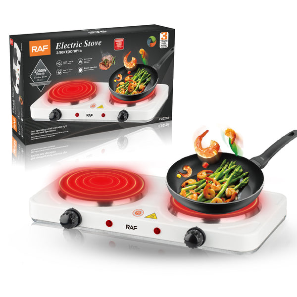Double Electric Raff Stove Cook Faster