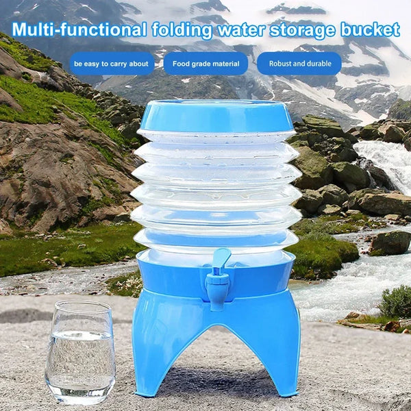 Outdoor Folding collapsible Water Bucket