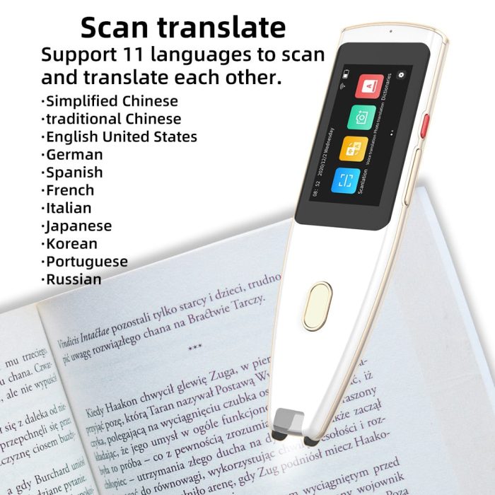 Real-Time Language Translator Pen