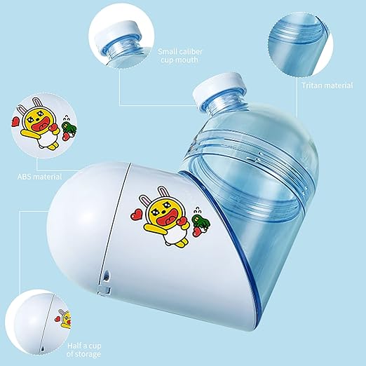 Sanlocu Heart Water Bottle Love Storage Cup