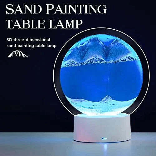 Sand Painting Table Lamp