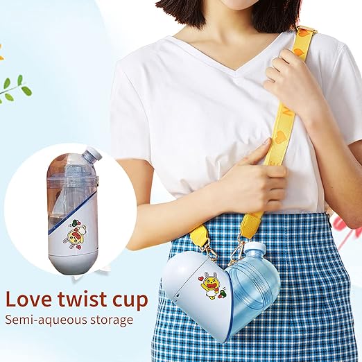 Sanlocu Heart Water Bottle Love Storage Cup