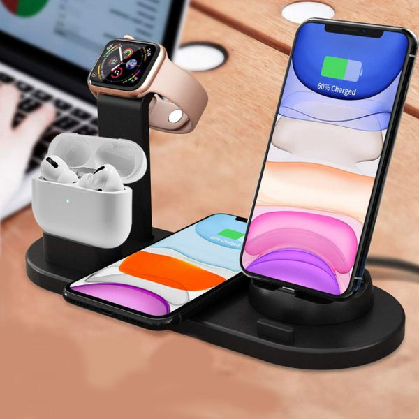 Multi-Function 4 in 1 Wireless Charging Stand