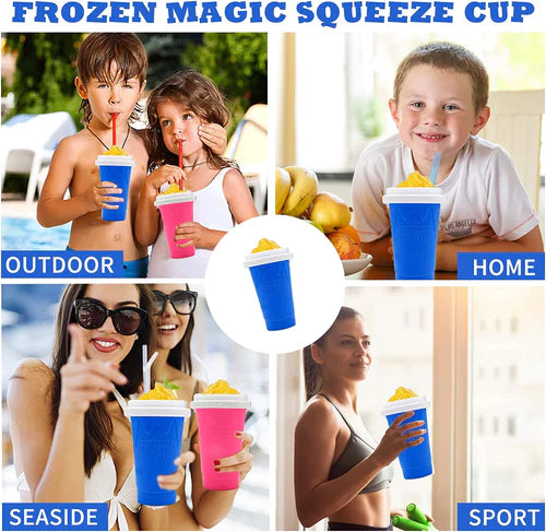 Quick Frozen Smoothie Cup Slushy Maker