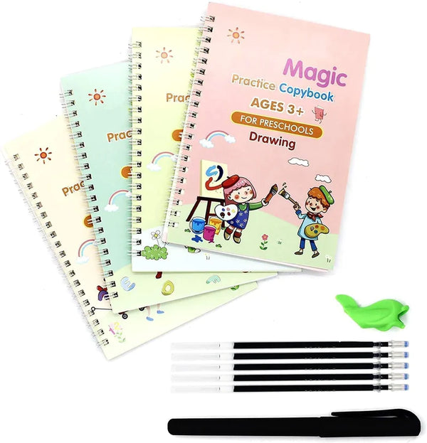 SANK MAGIC REUSABLE PRACTICE COPYBOOK FOR KIDS