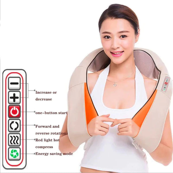 Premium Heated U Shape Neck & Shoulder Massager