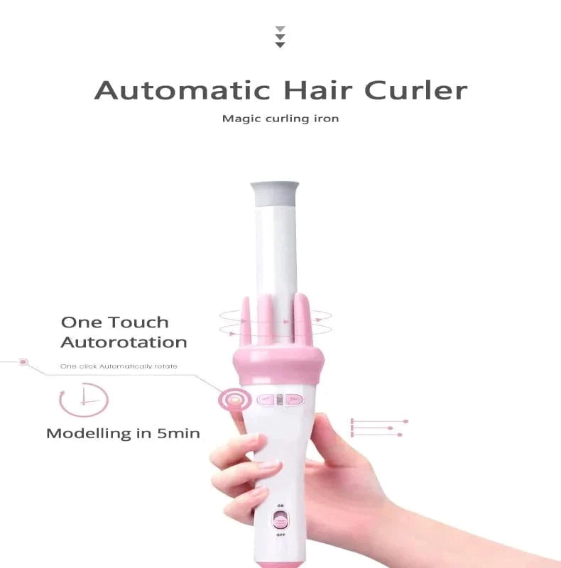 AUTOMATIC HAIR CURLER