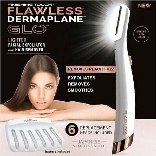 Flawless Dermaplane GLO Facial Hair Remover