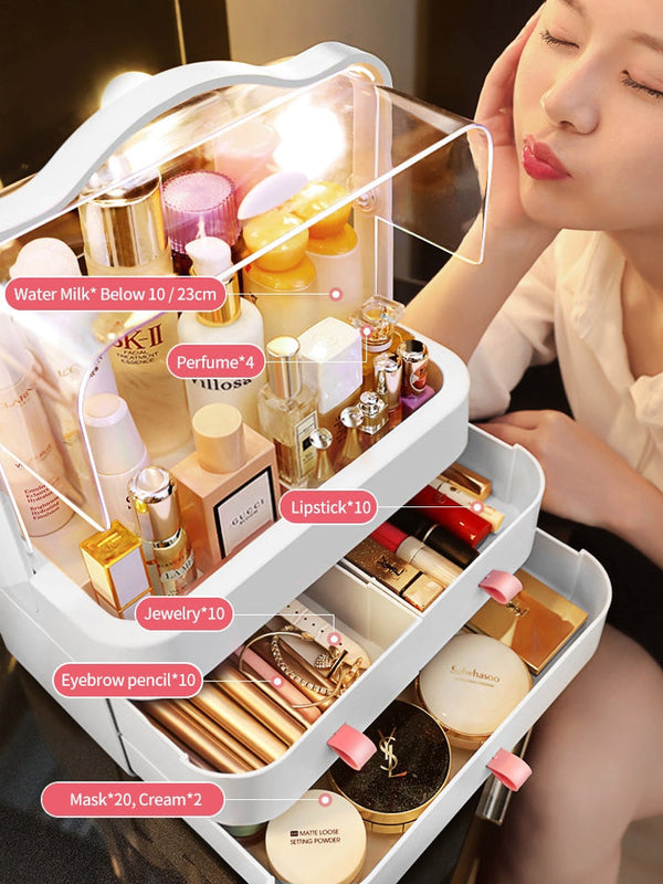 Case Box Cosmetic Makeup Organizer 😍 (Free Shipping)