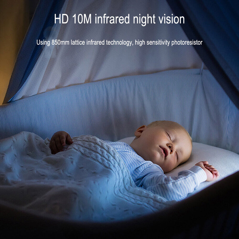 Night Vision Mini Camera Indoor Baby Monitor